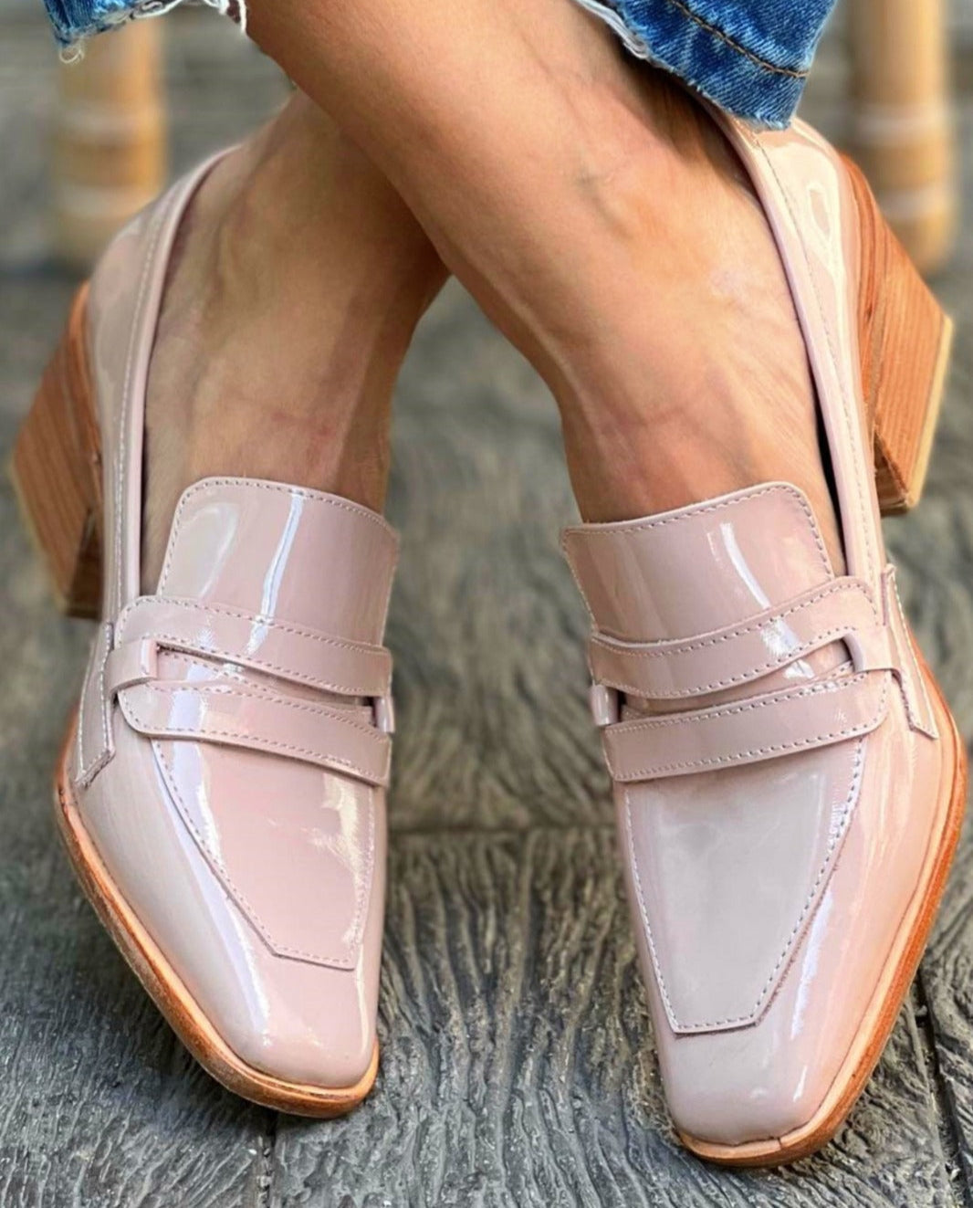Eastwood and Bloom™ | Elaine Leather Slip-On Shoes
